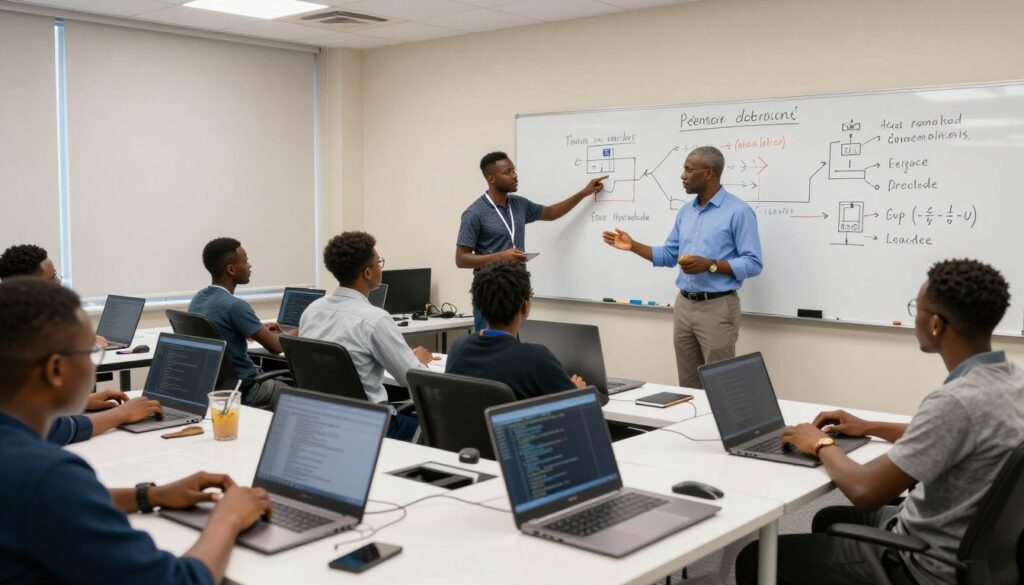 AI bootcamp training session for Nigerian developers
